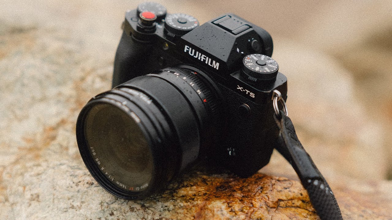 Fujifilm X-T5 camera used for landscape photography